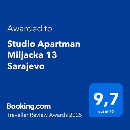 Studio Apartman Miljacka 13 SJJ Exterior photo